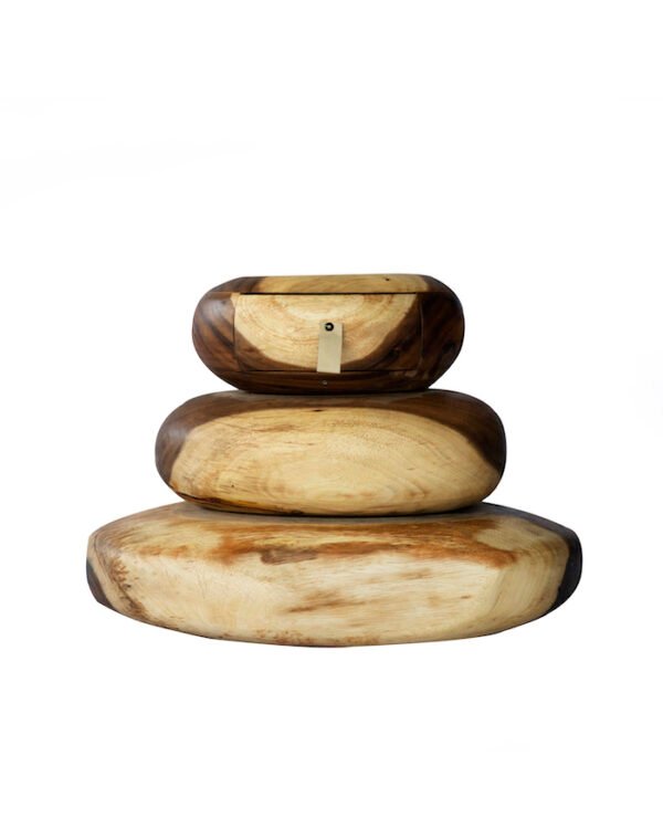 Suar Wood Table with drawer - Suar Wood - Natural
