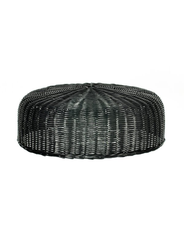 Rattan Lamp Shade - Rattan - Black